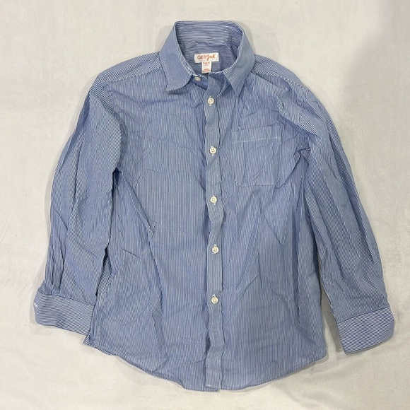 Bundle of 9 boys tops - size 7 - sweatshirts, button downs, graphic tees - Picture 5 of 14